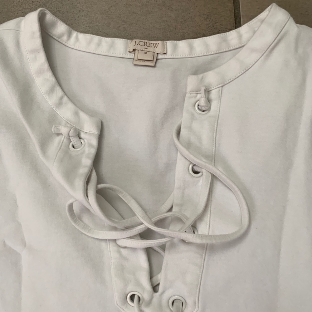 Jcrew tied top